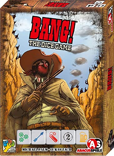 ABACUSSPIELE 36132 - Bang! - The Dice Game, Westernspiel von ABACUSSPIELE