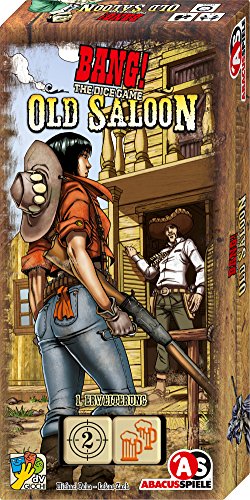 ABACUSSPIELE 36171 - Bang! The Dice Game - Old Saloon, Erweiterung, erweitert Bang! um fünf neue Module von ABACUSSPIELE