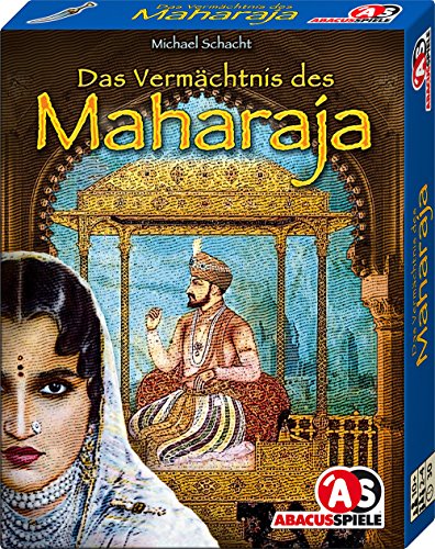 ABACUSSPIELE 08164 - Das Vermächtnis des Maharaja, Kartenspiel, Silver von ABACUSSPIELE