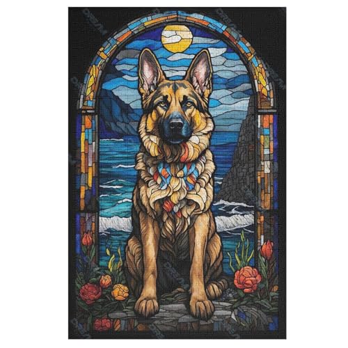 Puzzle Berger allemand, 1000 Puzzleteile Für Kinder, Holzpuzzles, Geeignet Für Erwachsene Lernspiel, 1000 PCS Puzzle Berger allemand, 1000 Puzzleteile Für Kinder, Holzpuzzles, Geeignet Für Erwachsene Lernspiel, 1000 PCS von ABASWSA