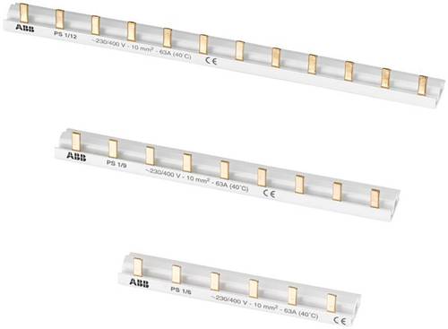 ABB 2CDL210001R1006 Phasenschiene Anzahl Reihen 1 1polig 10mm² von ABB