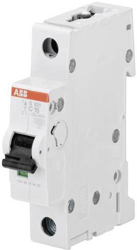 ABB 2CDS251001R0064 S201-C6 Leitungsschutzschalter 1phasig 1polig 6A 230V von ABB