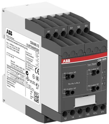 ABB CM-IWN.1P Isolations-Überwachungsrelais Anzahl Relais-Ausgänge: 2 von ABB