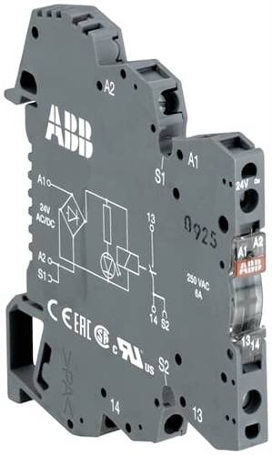 ABB OBIC0100-48-60VUC Optokopplerrelais Schaltstrom (max.): 0.1A von ABB