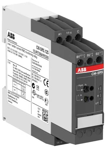 ABB Stromüberwachungsrelais 110 - 130 V/AC 1 Wechsler CM-SRS.11P 1St. von ABB