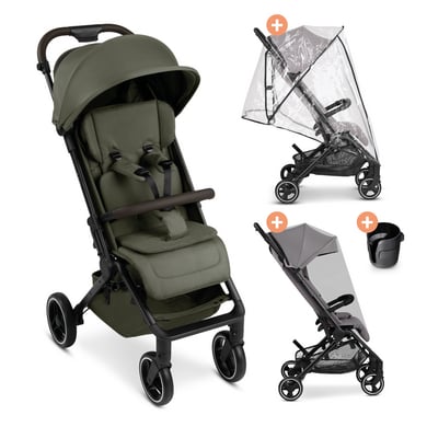 ABC DESIGN Buggy Ping 3 Trekking avocado inkl. Becherhalter, Regenschutz und Moskitonetz von ABC Design