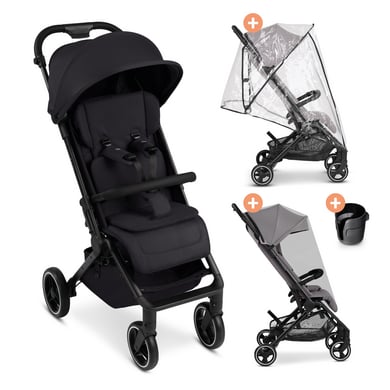 ABC DESIGN Buggy Ping 3 Trekking coal inkl. Becherhalter, Regenschutz und Moskitonetz von ABC Design