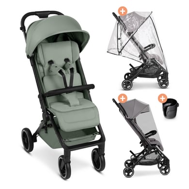 ABC DESIGN Buggy Ping 3 Trekking pine inkl. Becherhalter, Regenschutz und Moskitonetz von ABC Design