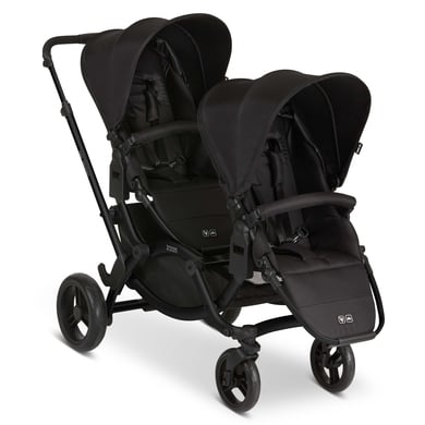 ABC DESIGN Geschwisterwagen Zoom Black/Black von ABC Design