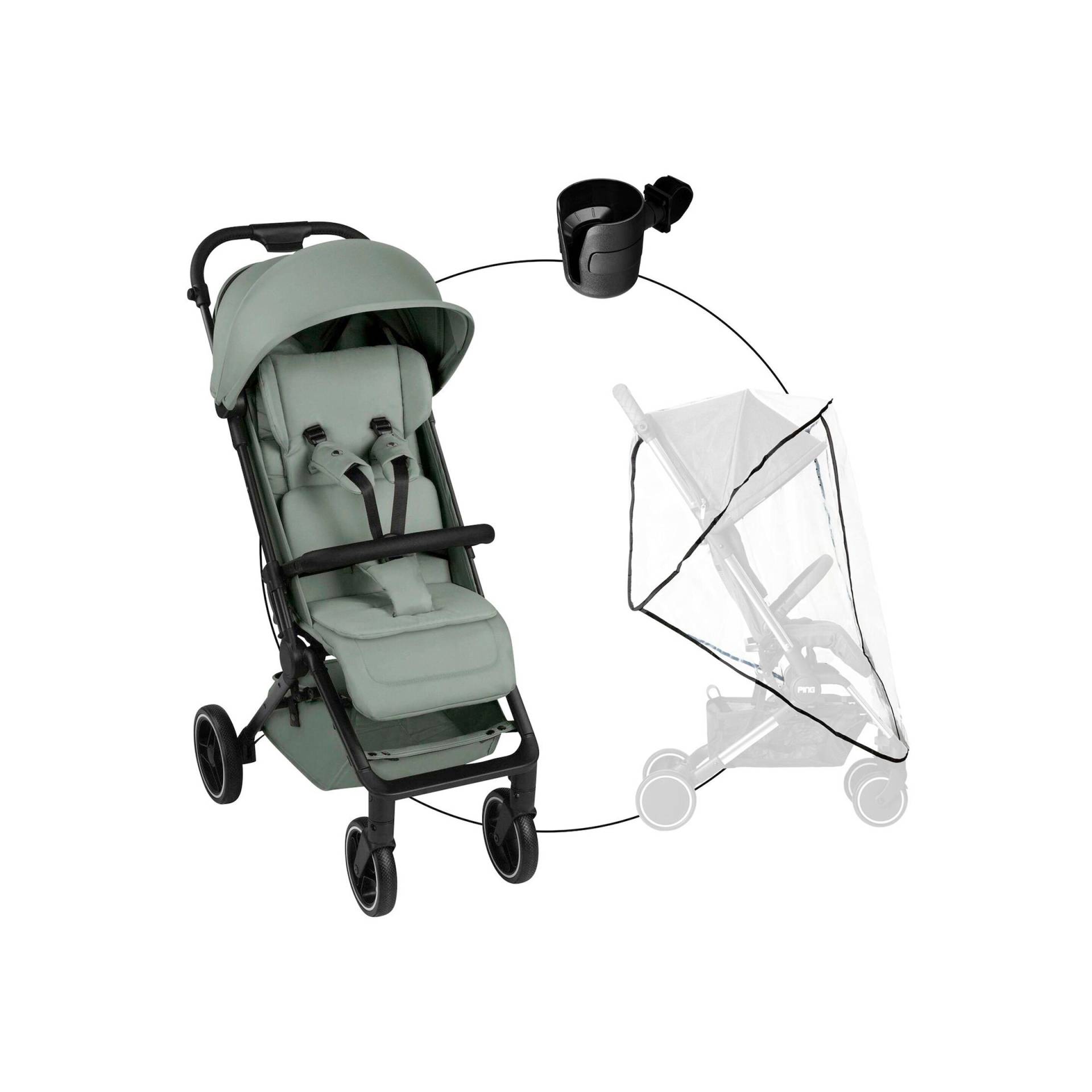 Abc Design Buggy Ping 3 Trekking inkl. Becherhalter und Regenschutz gruen Abc Design Buggy Ping 3 Trekking inkl. Becherhalter und Regenschutz gruen von ABC Design