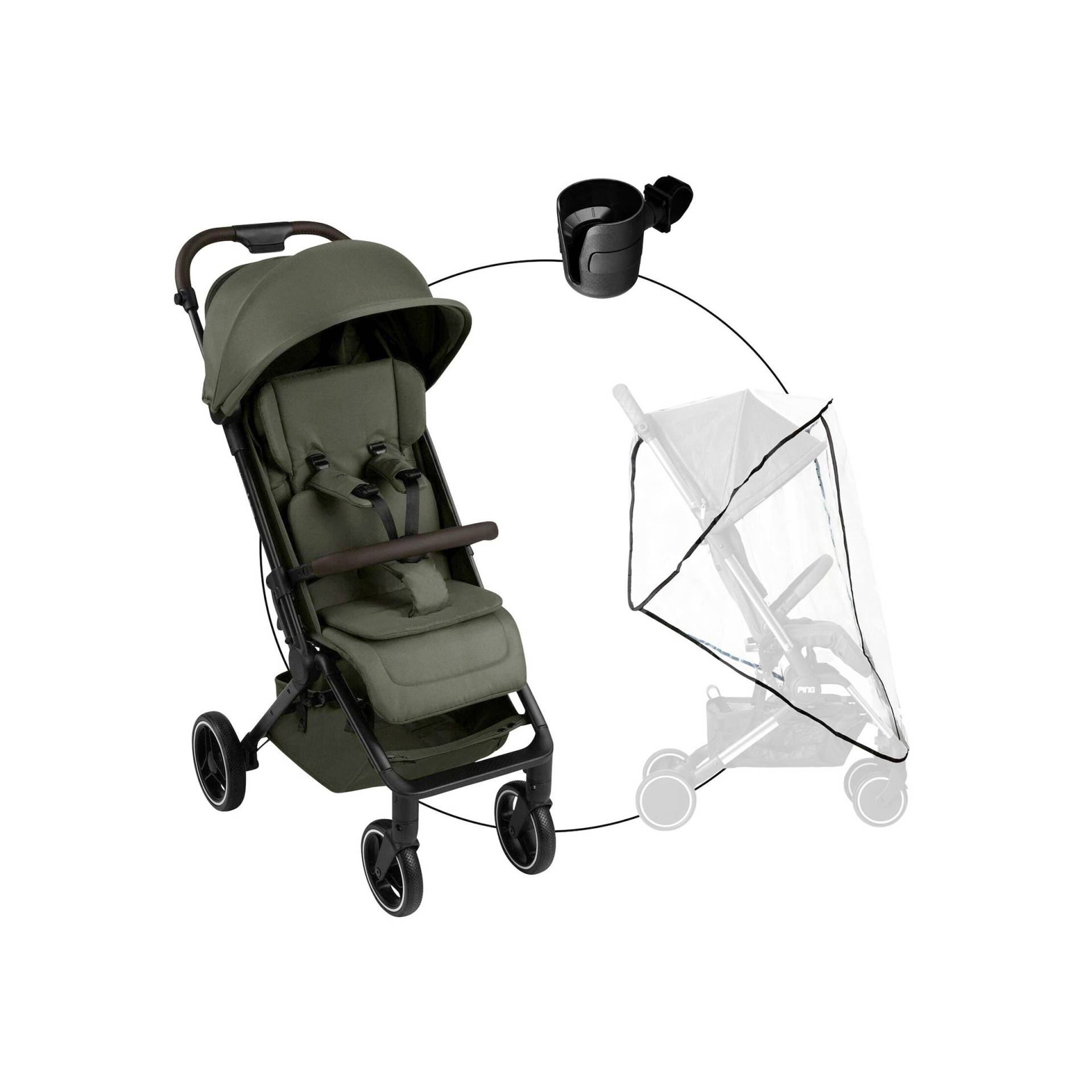 Abc Design Buggy Ping 3 Trekking inkl. Becherhalter und Regenschutz gruen Abc Design Buggy Ping 3 Trekking inkl. Becherhalter und Regenschutz gruen von ABC Design