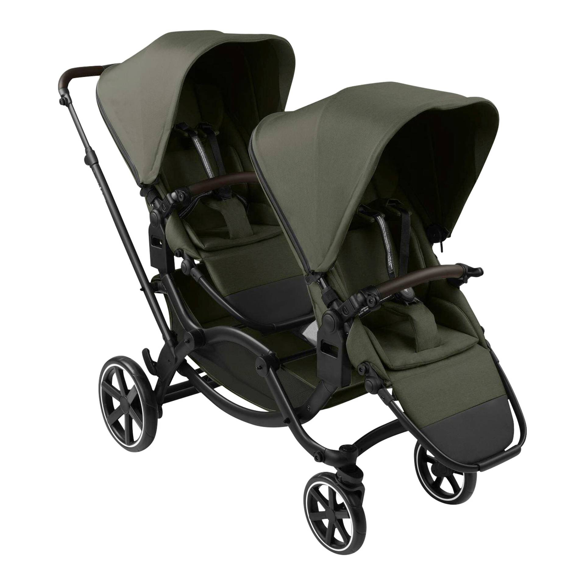Abc Design Kinderwagen Zwillingswagen Zoom 2 oliv Abc Design Kinderwagen Zwillingswagen Zoom 2 oliv von ABC Design
