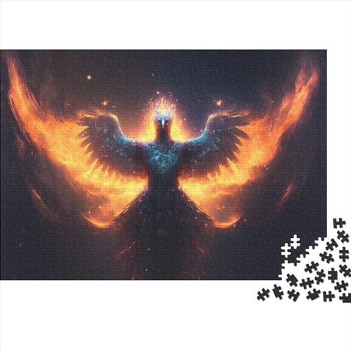 1000-teiliges Art Phoenix-Puzzle für Erwachsene Teenager. Puzzle für Familienspaß und Spieleabend. 1000 Teile (75 x 50 cm) von ABFFSDT