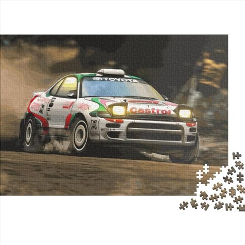 1000-teiliges Rallye-Auto-Puzzle für Erwachsene, Puzzle, Erwachsenen-Puzzle, Heimdekoration, Puzzle-Spielzeug, 1000-teilig (75 x 50 cm) von ABFFSDT