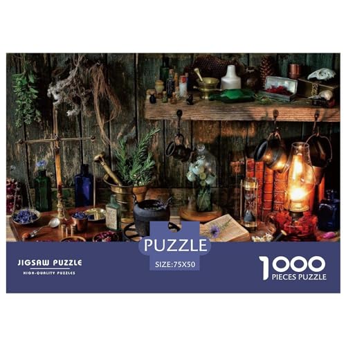 1000-teiliges Werkbank-Puzzle für Erwachsene und Teenager, Lernspiele für zu Hause, DIY-Spielzeug, 1000 Stück (75 x 50 cm) von ABFFSDT