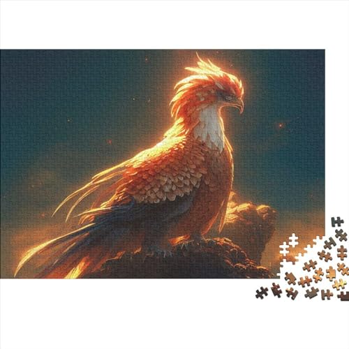 300-teiliges Art Phoenix-Holzpuzzle, Holzpuzzle für Erwachsene und Jugendliche ab 12 Jahren, 300 Stück (40 x 28 cm) von ABFFSDT