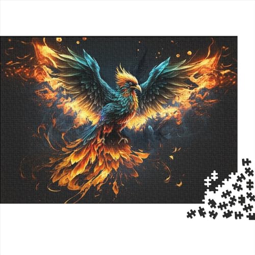 300-teiliges Art-Phoenix-Puzzle für Erwachsene, Puzzles, Lernspielzeug, 300 Stück (40 x 28 cm) von ABFFSDT