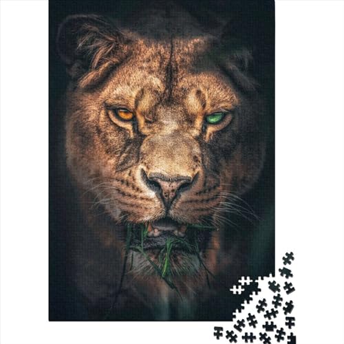 300-teiliges Puzzle für Jungen und Mädchen, Standardpuzzle „The Green Bandit“, Familienpuzzle, Gelegenheitsspiele, 300 Teile (40 x 28 cm) von ABFFSDT