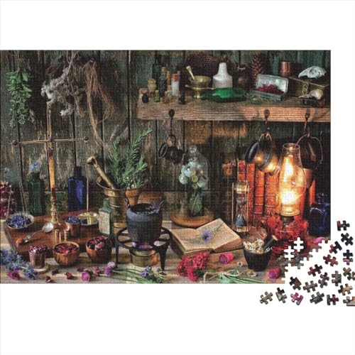 300-teiliges Werkbank-Puzzle für Erwachsene und Teenager, Holzpuzzle, Geschenke am Heiligabend, 300 Teile (40 x 28 cm) von ABFFSDT