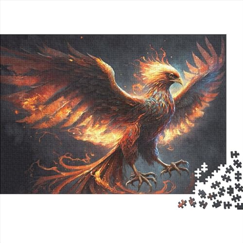 Art Phoenix Puzzle für Erwachsene und Jugendliche, 1000 Teile, Puzzle für Erwachsene, nachhaltige Puzzlespiele, 1000 Teile (75 x 50 cm) von ABFFSDT