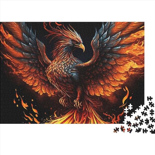 Art Phoenix Puzzles für Erwachsene, 1000-teiliges Puzzle für Teenager, Lernspiel, Herausforderungsspielzeug, 1000 Stück (75 x 50 cm) von ABFFSDT