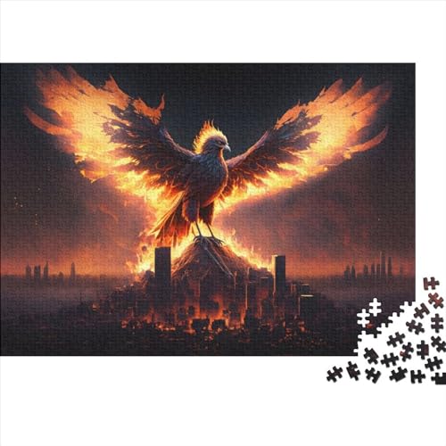 Art Phoenix Puzzles für Erwachsene, 1000-teiliges Puzzle für Teenager, Lernspiel, Herausforderungsspielzeug, 1000 Stück (75 x 50 cm) von ABFFSDT