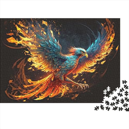 Art Phoenix Puzzles für Erwachsene, 1000-teiliges Puzzle für Teenager, Lernspiel, Herausforderungsspielzeug, 1000 Stück (75 x 50 cm) von ABFFSDT