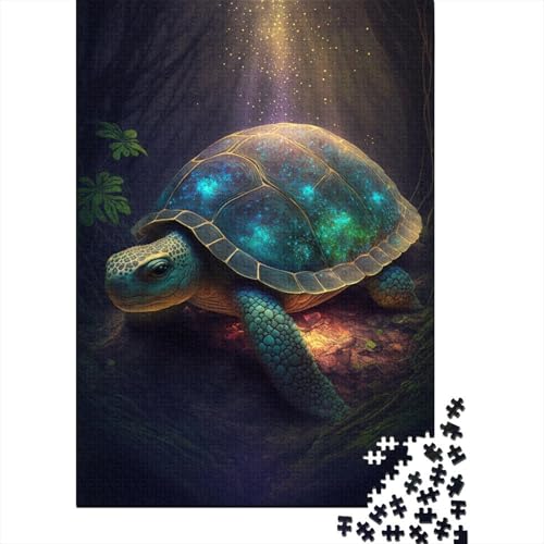 Art Turtle 500-teiliges Puzzle für Kinder – Unmögliches Puzzle – Puzzles für das Gehirn – Herausforderungspuzzle für Kinder, 500 Teile (52 x 38 cm) von ABFFSDT