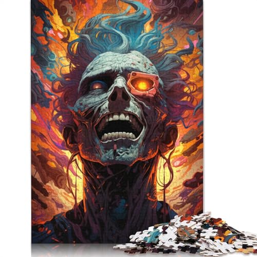 Buntes Psychedelia of Mutants-Puzzle, 1000 Teile, Puzzle für Erwachsene, Puzzle für Teenager, Geschenke, Lernspiel, Herausforderungsspielzeug, 1000 Teile (75 x 50 cm) von ABFFSDT