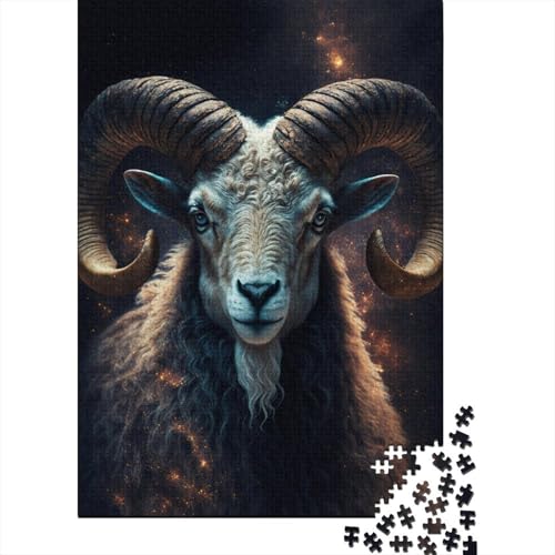 Dream Goat Puzzle 300 Teile für Kinder | Puzzles | 300-teiliges Puzzle, Lernspiele, Heimdekoration, Puzzle 300 Teile (40 x 28 cm) von ABFFSDT