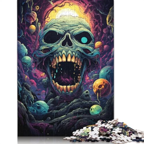 Farbenfrohes Fantasy-Monster-Puzzle für Erwachsene und Jugendliche, 500 Teile, Puzzle für Erwachsene, Jugendliche ab 12 Jahren, 500 Teile (52 x 38 cm) von ABFFSDT