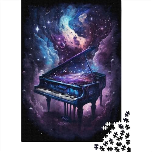 Galaxy Piano 300-teiliges Puzzle für Kinder, anspruchsvolles Spiel, Puzzles, lustige Spiele, 300 Teile (40 x 28 cm) von ABFFSDT