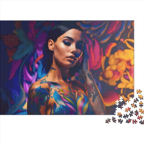 Latina-Modell-Puzzle für Erwachsene, 1000 Teile, Puzzle für Erwachsene und Teenager ab 12 Jahren, 1000 Teile (75 x 50 cm) von ABFFSDT