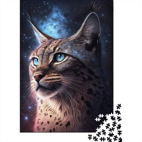 Lynx Galaxy Puzzle 500 Teile Puzzle für Erwachsene, Denkspiel, Puzzlespielzeug für Erwachsene, 500 Teile (52 x 38 cm) von ABFFSDT