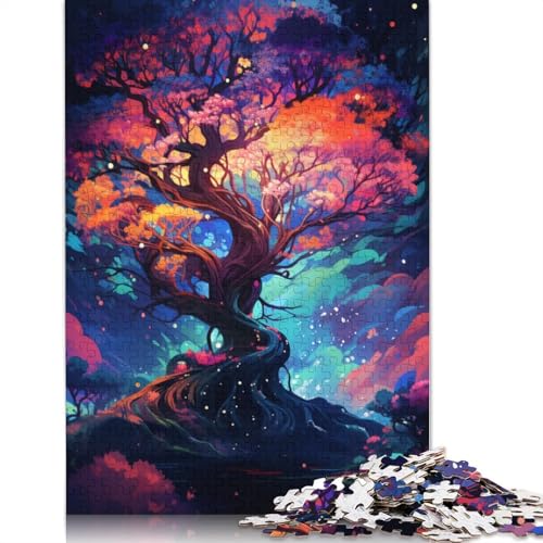 Puzzle für Erwachsene, 1000 Teile, Geschenke für schöne Kirschblütenbäume, Puzzles für Erwachsene und Teenager, Familienspiel für Erwachsene und Teenager, 1000 Teile (75 x 50 cm) von ABFFSDT