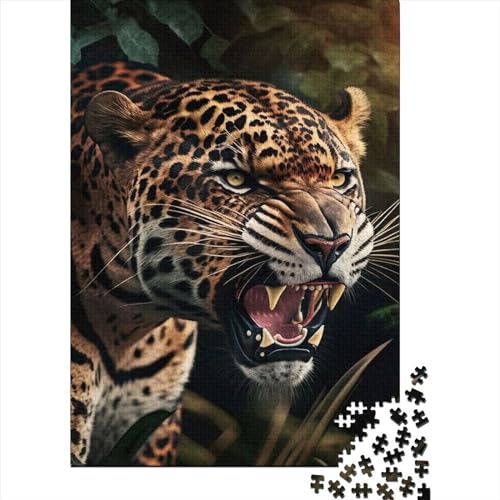 Puzzle für Erwachsene, 1000 Teile, Jaguar 6 Puzzle, Holzpuzzle, Lernspielzeug, Puzzle, Gelegenheitsspiele, 1000 Teile (75 x 50 cm) von ABFFSDT