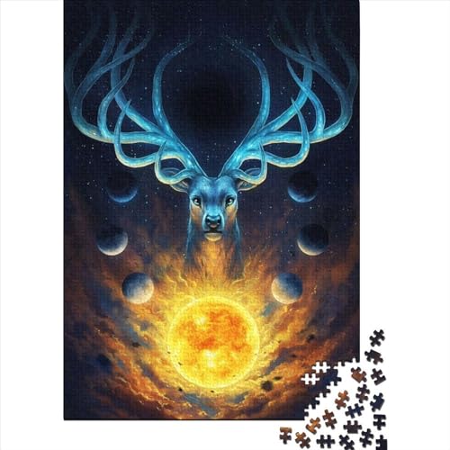 Puzzle für Kinder, Puzzle „Celestial“, 500 Teile, Puzzle für Kinder, rechteckige Puzzles, Puzzle 500 Teile (52 x 38 cm) von ABFFSDT