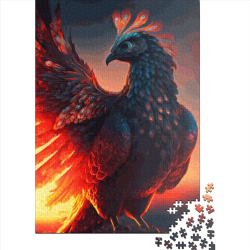 Puzzle für Kinder, schöne Vögel, 500 Teile, kreatives Holzpuzzle für Kinder, Familien-Lernspiel für Erwachsene und Jugendliche, 500 Teile (52 x 38 cm) von ABFFSDT