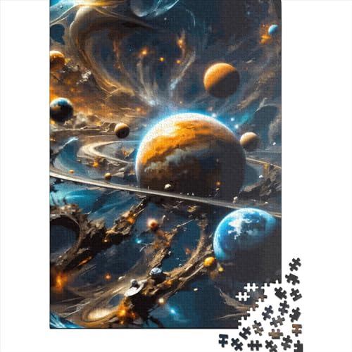 Puzzle für Kinder 1000 Teile, Das Geheimnis des Universums, Kreatives Denkspiel für Erwachsene, Puzzle für Kinder und Jugendliche, 1000 Teile (75 x 50 cm) von ABFFSDT