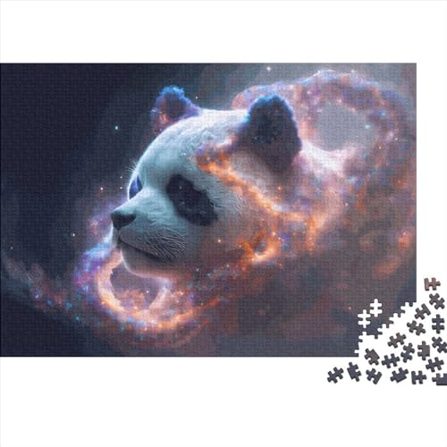 Tierpanda-Puzzle für Erwachsene und Jugendliche, 300 Teile, Puzzle für Erwachsene, nachhaltige Puzzlespiele, 300 Teile (40 x 28 cm) von ABFFSDT