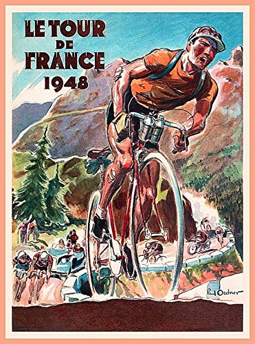 DHArt 1000 Piece Wood Jigsaw Puzzle 1948 Tour de France Bicycle Race Paris France Vintage Travel Art Adult Children Kid Grownup Lovers Wooden Puzzles Gift Toy von ABLERTRADE