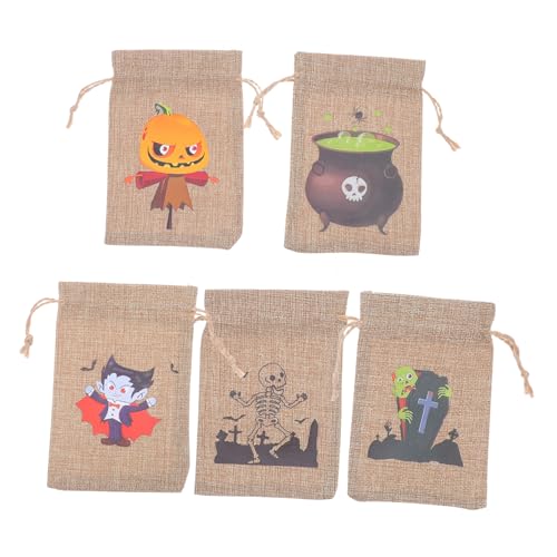 ABOOFAN 10stücke Halloween-leckerli-taschen Aus Jute Mit Kordelzug Für Süßigkeiten Snacks Und Partygeschenke Festlicher Druck Robust Und Wiederverwendbar ABOOFAN 10stücke Halloween-leckerli-taschen Aus Jute Mit Kordelzug Für Süßigkeiten Snacks Und Partygeschenke Festlicher Druck Robust Und Wiederverwendbar von ABOOFAN