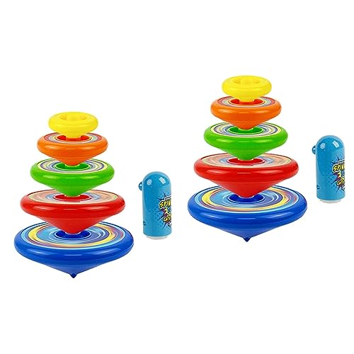 ABOOFAN 2 Sätze Oben Gestapelt Spielzeug Zum Stapeln Von Oberteilen Super-stapelplatten-kit Kinderspielzeug Sensorisches Spielzeug Spitze Produkte Für Kinder Plastik Rotieren Handbuch ABOOFAN 2 Sätze Oben Gestapelt Spielzeug Zum Stapeln Von Oberteilen Super-stapelplatten-kit Kinderspielzeug Sensorisches Spielzeug Spitze Produkte Für Kinder Plastik Rotieren Handbuch von ABOOFAN