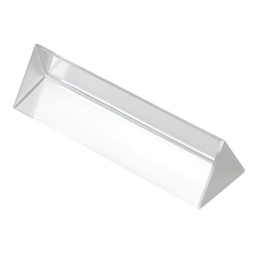 ABOOFAN 2 Stück Teiliges Optisches Kristall-dreiecksprisma Polierte Kanten Hohe Transparenz Stabile Konstruktion für Physikunterricht Fotografie Lichtbrechung und Farbspektrum-experimente ABOOFAN 2 Stück Teiliges Optisches Kristall-dreiecksprisma Polierte Kanten Hohe Transparenz Stabile Konstruktion für Physikunterricht Fotografie Lichtbrechung und Farbspektrum-experimente von ABOOFAN