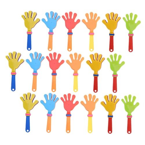 ABOOFAN 24 Stück Teiliges Bunte Handklatscher aus Robustem Kunststoff Laute Lärmmacher für Sportveranstaltungen Partys und Konzerte Langlebige Handklapper zum Anfeuern und Feiern ABOOFAN 24 Stück Teiliges Bunte Handklatscher aus Robustem Kunststoff Laute Lärmmacher für Sportveranstaltungen Partys und Konzerte Langlebige Handklapper zum Anfeuern und Feiern von ABOOFAN