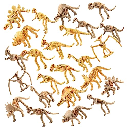 ABOOFAN 24St Kinderspielzeug Dinosaurier-Sandkastenspielzeug Dinosaurierfiguren buchregal Dekoration parkettreiniger stule kleine Dinosaurier-Spielzeuge Dinosaurierspielzeug für Kinder PVC von ABOOFAN