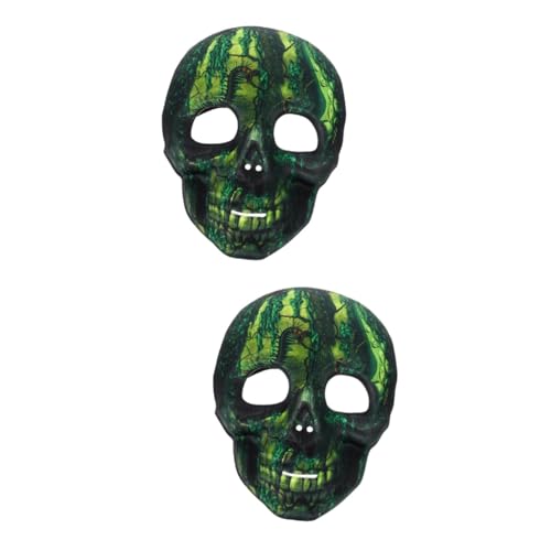 ABOOFAN 2St Halloween-Maske Leistungsmasken menschliches Skelett Maskerade-Schädelmaske Vollkopfmaske Dämonenmaske grusel maske gruselige maske neuartige Maske Schädel-Cosplay-Maske Eva von ABOOFAN