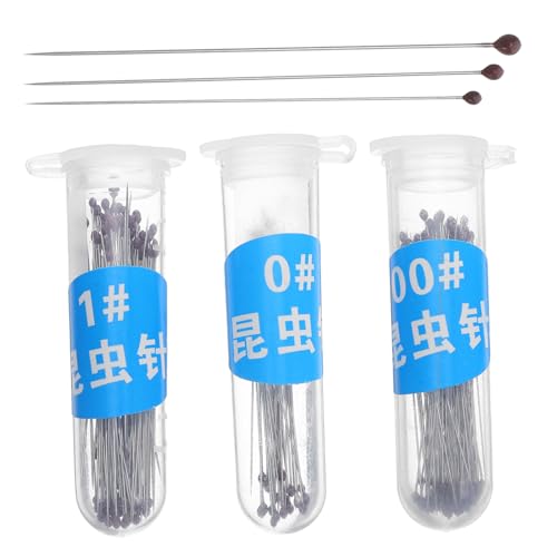 ABOOFAN 300 Stück Edelstahl Entomologie Nadeln Insektensammlung Nadelset für Schmetterling Präparation Insektenpräparate Fixierung Biologie Unterricht und Naturschutz Displays ABOOFAN 300 Stück Edelstahl Entomologie Nadeln Insektensammlung Nadelset für Schmetterling Präparation Insektenpräparate Fixierung Biologie Unterricht und Naturschutz Displays von ABOOFAN