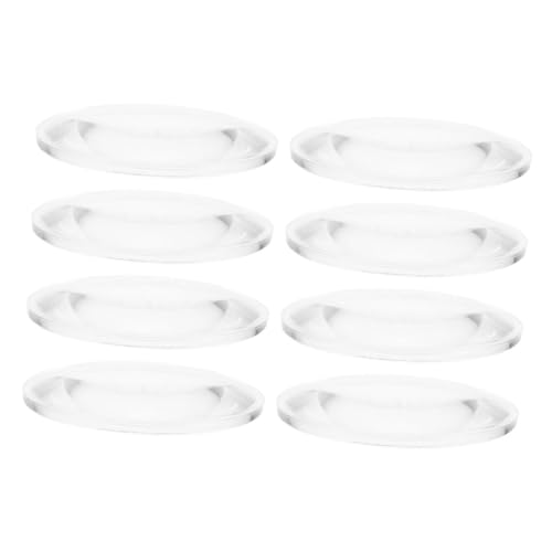 ABOOFAN 8 Stück Teiliges Doppelt Konvexe Lupengläser aus Klarem Acryl Polierte Optische Linsen für Wissenschaftliche Experimente Leicht Handlich als Lehrmittel und Alltagslupe ABOOFAN 8 Stück Teiliges Doppelt Konvexe Lupengläser aus Klarem Acryl Polierte Optische Linsen für Wissenschaftliche Experimente Leicht Handlich als Lehrmittel und Alltagslupe von ABOOFAN