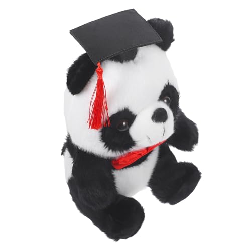 ABOOFAN Graduation Plush Panda Mit Doktorhut Und Fliege Kuscheltier Für Abschlussfeiern Süßes Für Absolventen Dekorativer Begleiter Für Abschlusszeit ABOOFAN Graduation Plush Panda Mit Doktorhut Und Fliege Kuscheltier Für Abschlussfeiern Süßes Für Absolventen Dekorativer Begleiter Für Abschlusszeit von ABOOFAN